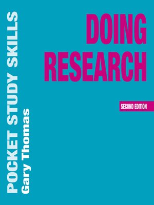 cover image of Doing Research